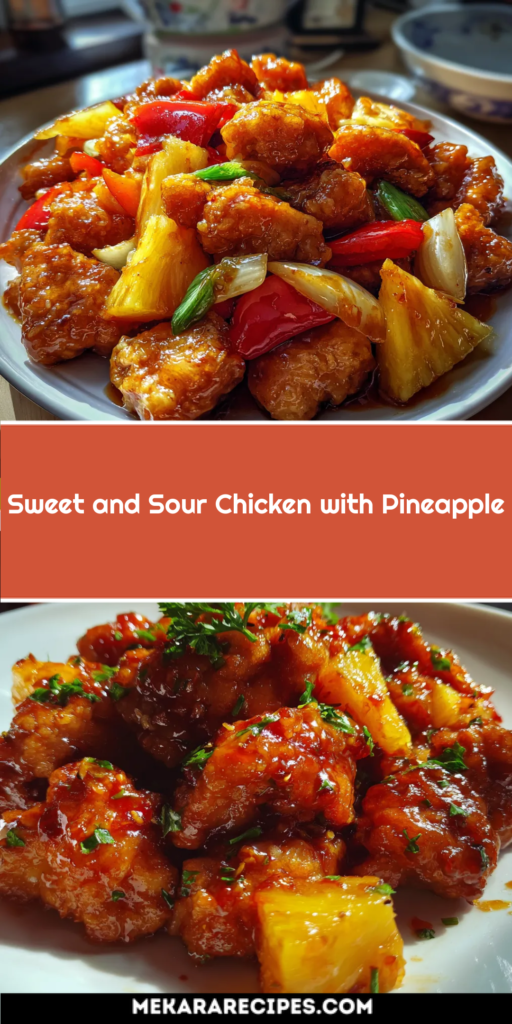 Sweet and Sour Chicken with Pineapple