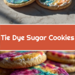 Tie Dye Sugar Cookies